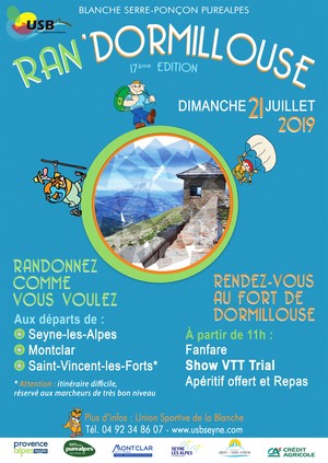 Affiche RanDormillouse 2019 vignette 300