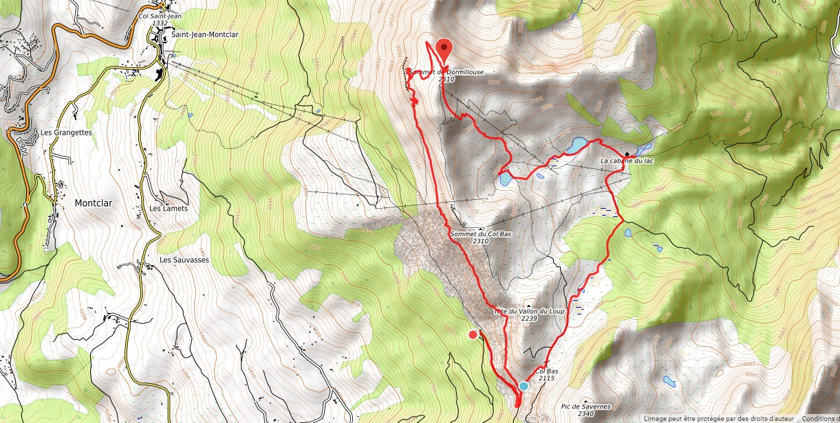 parcours Randormillouse