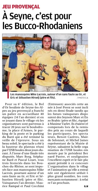 article bol dor 29 juin