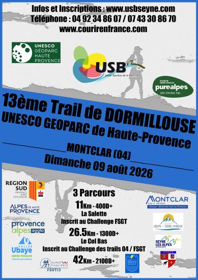 Affiche trail2026