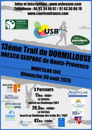 Affiche trail2026